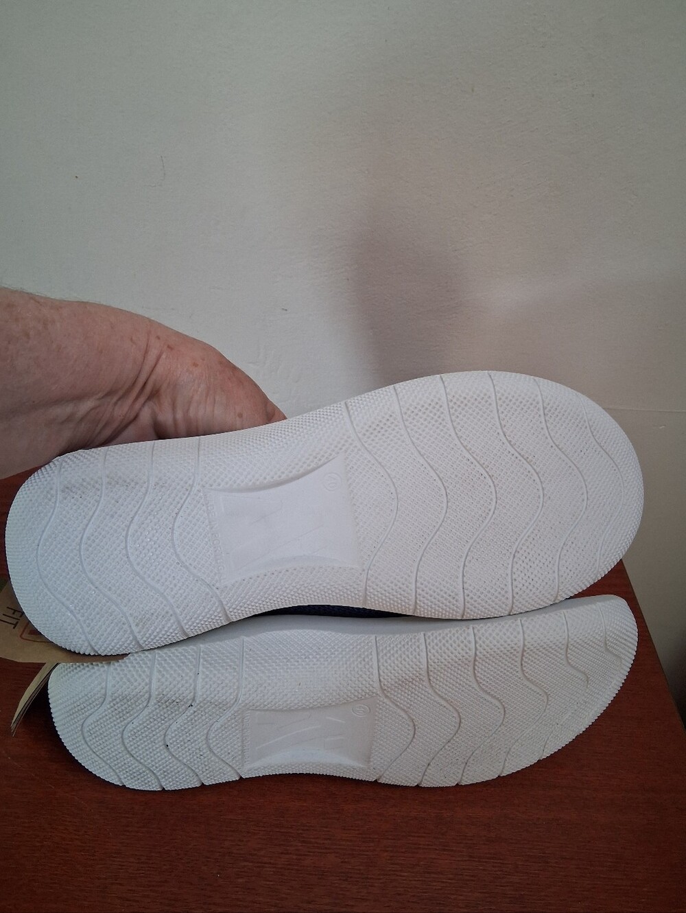 Arcopedico Women's Gaia Slip-On Comfort Stretch Shoes Blue with White Sole EU 40 - Picture 7 of 16
